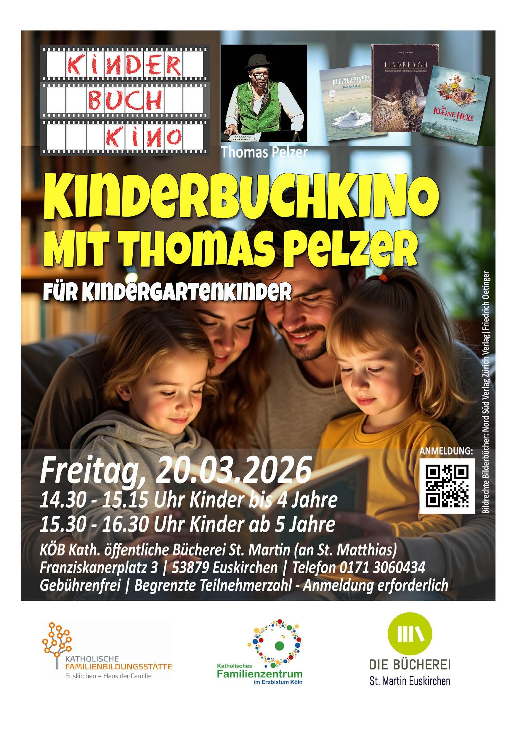 Flyer Kinderbuchkino 2026