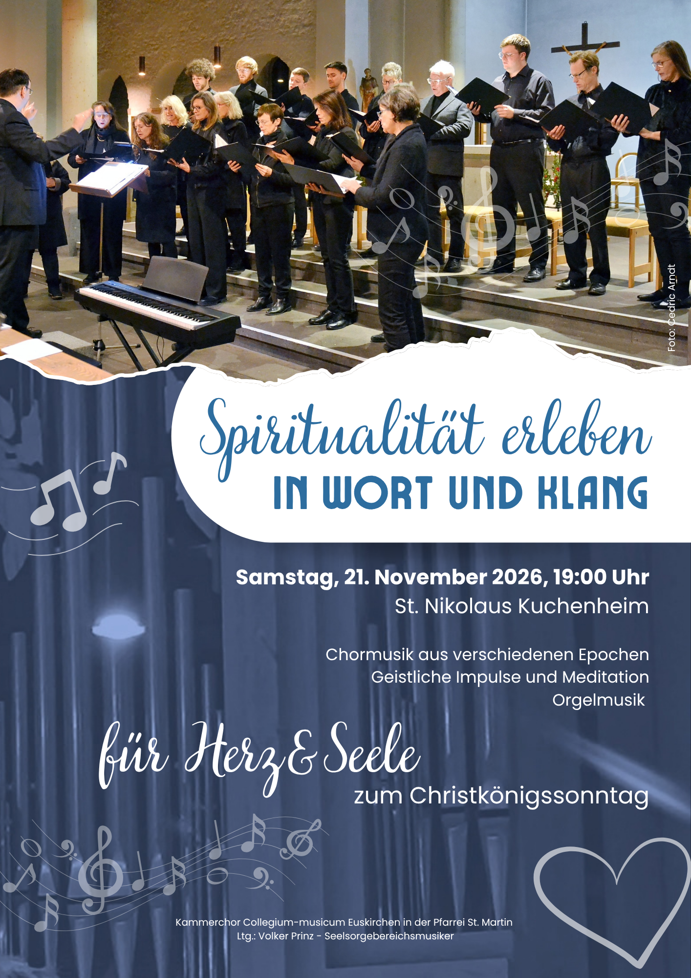 Chormusik Christkönigsonntag Herz und Seele