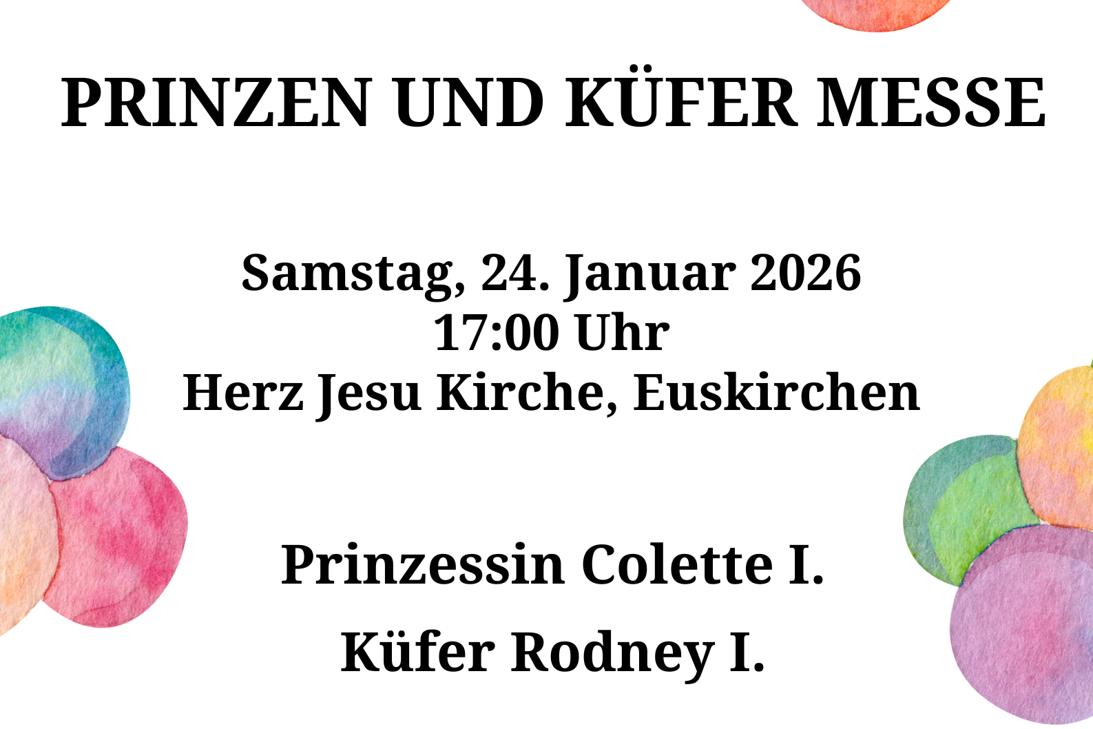 Prinzessin und Küfer Messe
