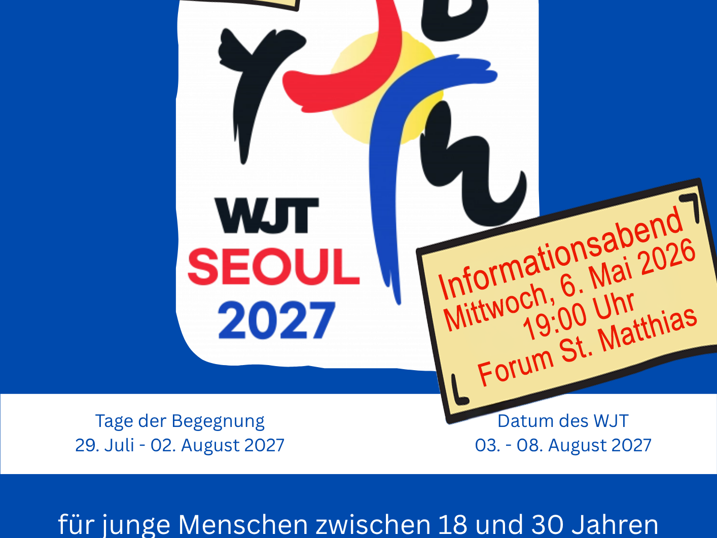 save the date WJT- Euskirchen