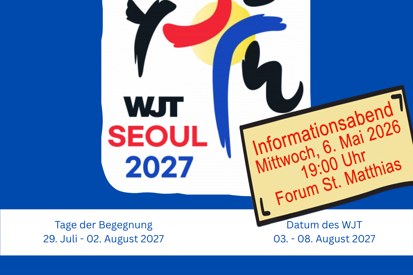save the date WJT- Euskirchen