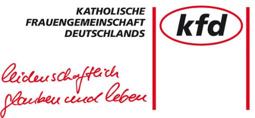 kfd- Logo - Katholische Frauengemeinschaft Deutschlands -leidenschaftlich glauben und leben