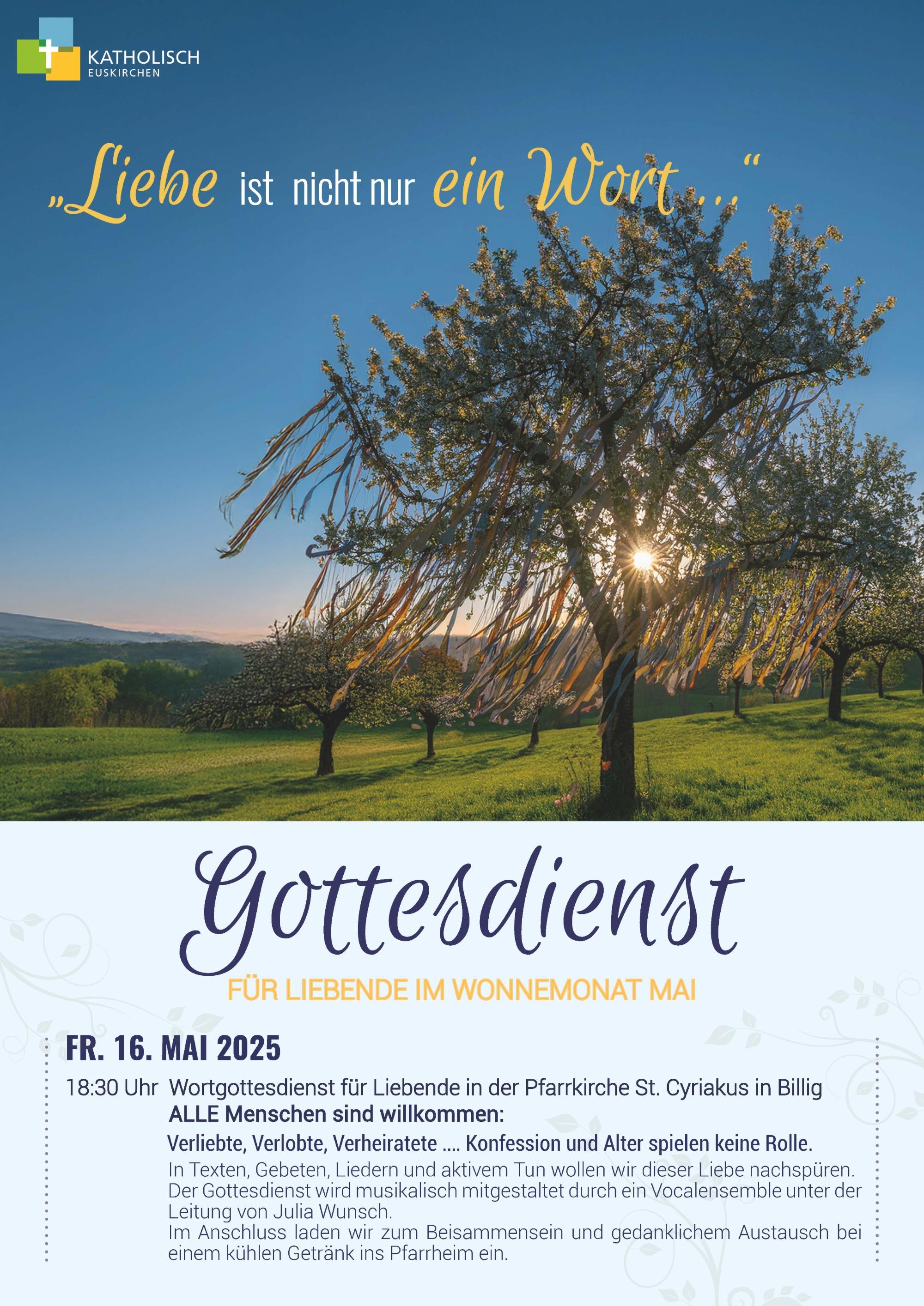 Gottesdienst für Liebende