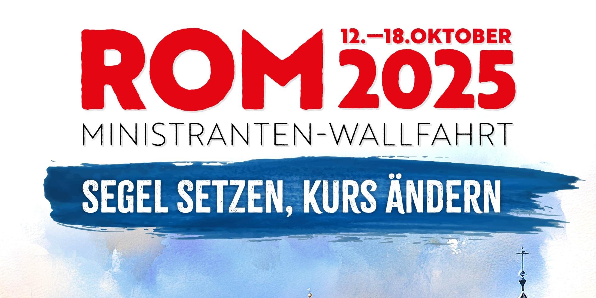 Plakat Ministrantenwallfahrt 2025