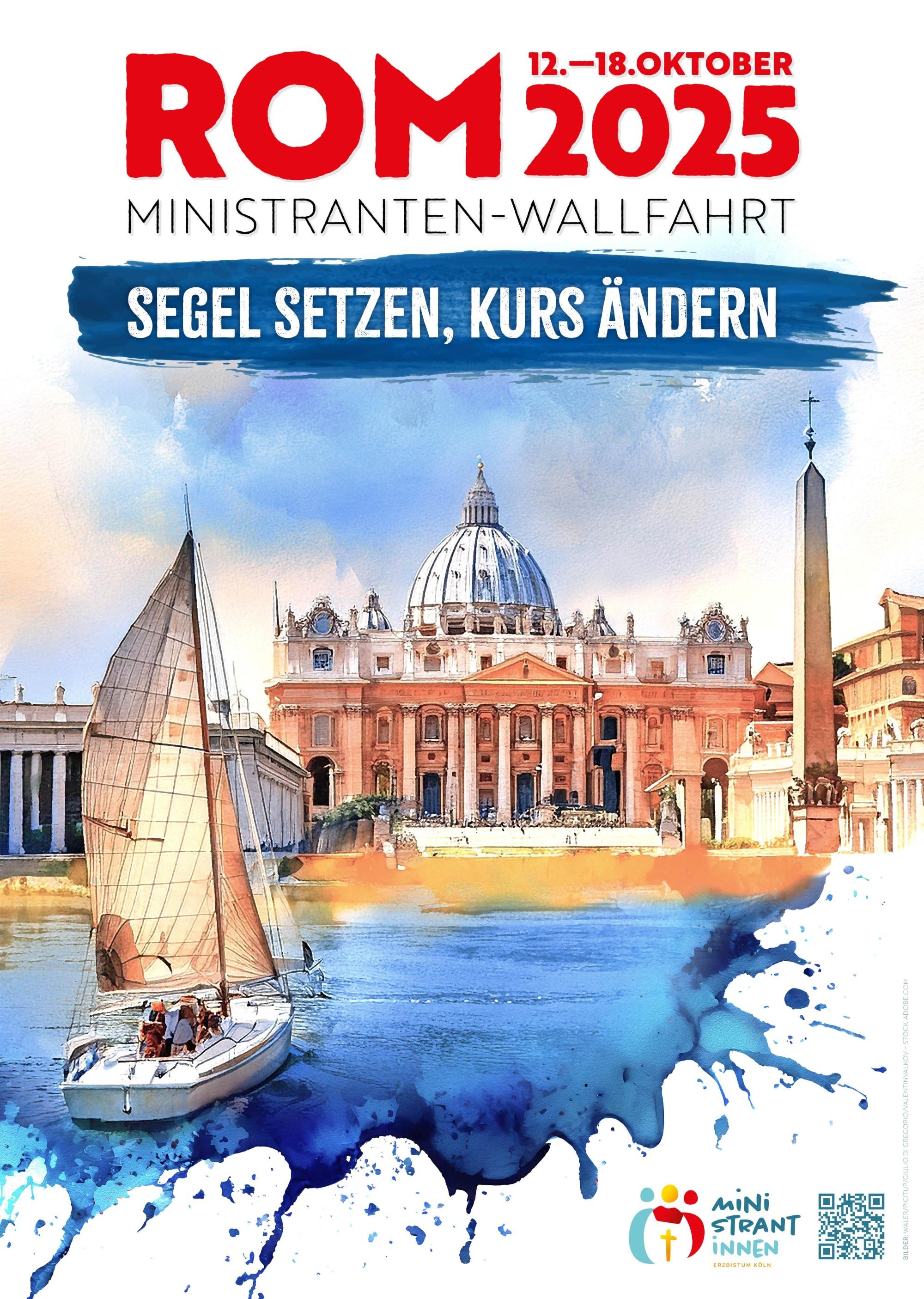 Plakat Ministrantenwallfahrt 2025
