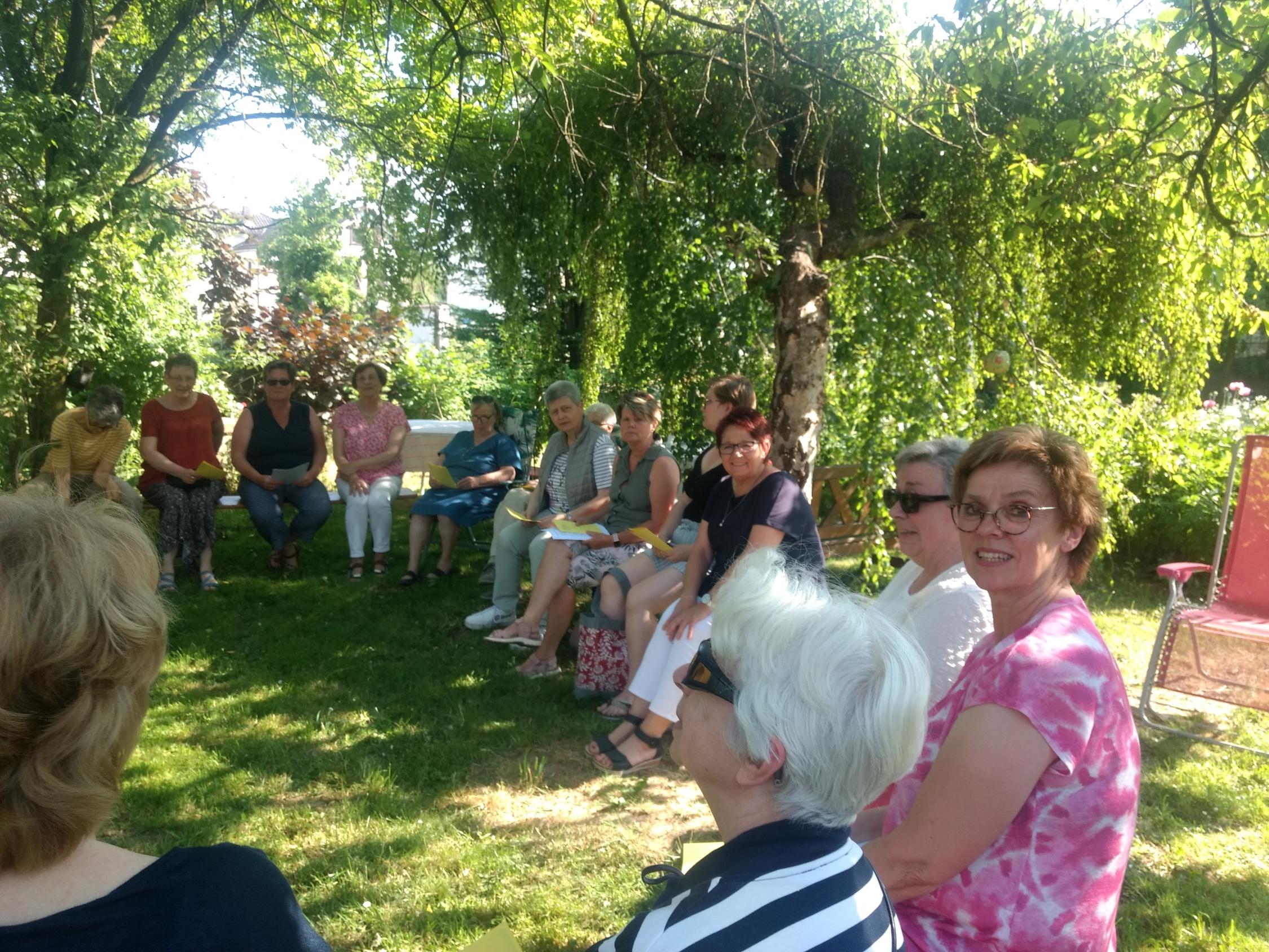 Gartengottesdienst in Kreuzweingarten