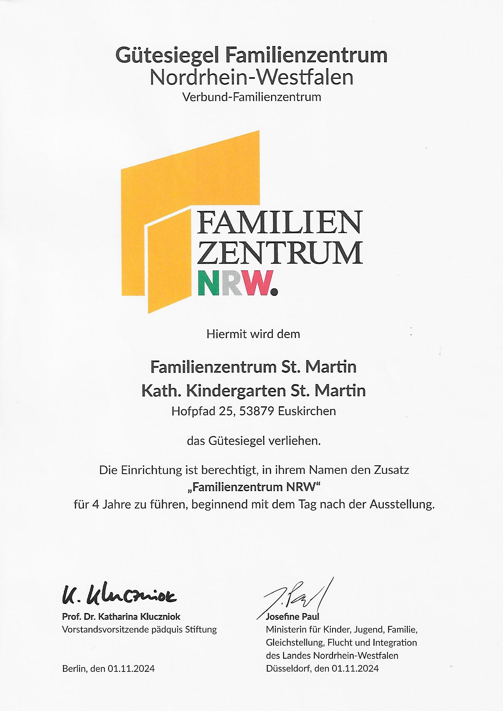 Re-Zertifizierung FZ Kita St. Martin_0001