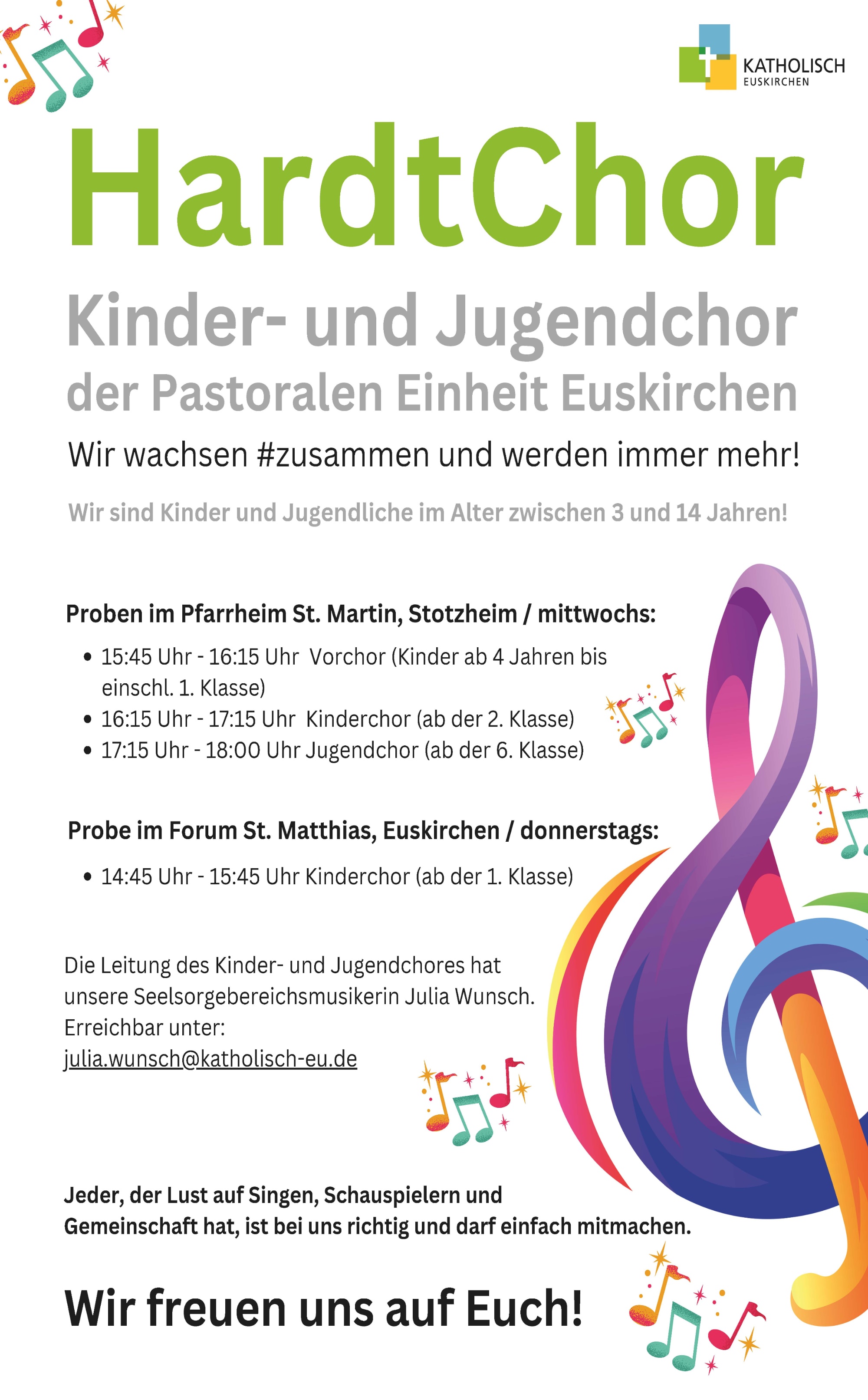 Kinder- und Jugendchor_Plakat